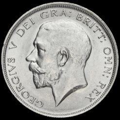 1914 George V Silver Half Crown Obverse