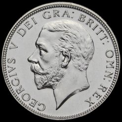 1927 George V Silver Proof Florin Obverse