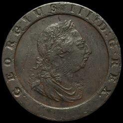 1797 George III Cartwheel Twopence Obverse