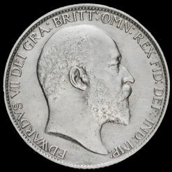 1910 Edward VII Silver Sixpence Obverse