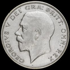 1925 George V Silver Half Crown, Scarce Obverse