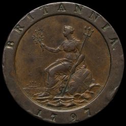 1797 George III Cartwheel Twopence Reverse