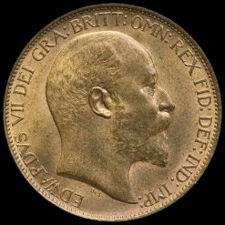 1910 Edward VII Halfpenny Obverse
