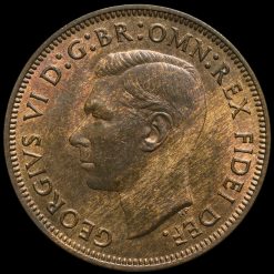 1950 George VI Halfpenny Obverse