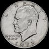 USA 1972 Eisenhower Dollar Obverse