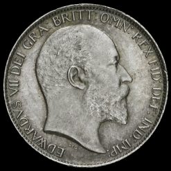 1902 Edward VII Silver Sixpence Obverse