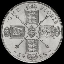 1915 George V Silver Florin Reverse