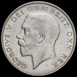 1925 George V Silver Half Crown Obverse