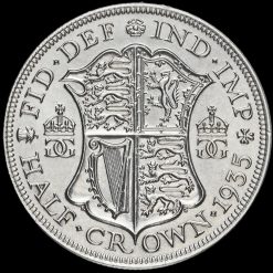 1935 George V Silver Half Crown Reverse