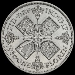 1936 George V Silver Florin Reverse