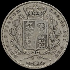 1844 Queen Victoria Young Head Silver Crown Reverse