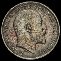 1903 Edward VII Silver Maundy Twopence Obverse