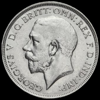1917 George V Silver Florin Obverse