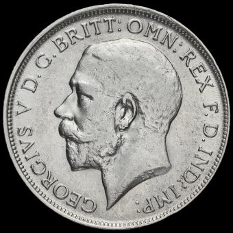 1918 George V Silver Florin Obverse