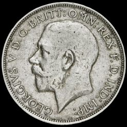1919 George V Silver Florin Obverse