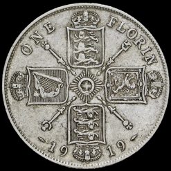 1919 George V Silver Florin Reverse