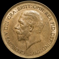 1929 George V Penny Obverse