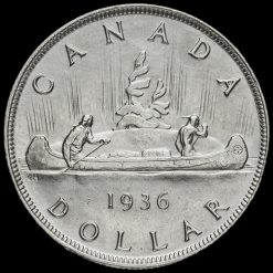 Canada 1936 George V Silver Dollar Reverse