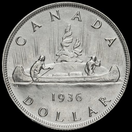 Canada 1936 George V Silver Dollar Reverse