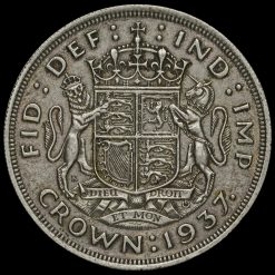 1937 George VI Coronation Silver Crown Reverse