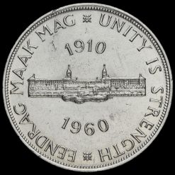 South Africa 1960 Silver 5 Shillings Coin Obverse