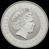 Australia 2001 Year of The Snake 10 Oz .999 Silver 10 Dollars Coin Obverse
