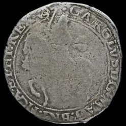 1641-1643 Charles I Silver Hammered Half Crown Obverse