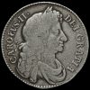 1679 Charles II Early Milled Silver Half Crown Obverse
