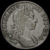 1698 William III Early Milled Silver Decimo Half Crown Obverse