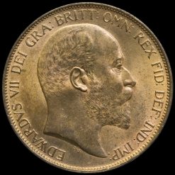 1902 Edward VII Penny Obverse