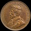 Canada 1918 George V One Cent Obverse