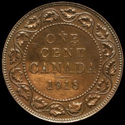Canada 1918 George V One Cent Reverse