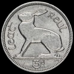 Ireland Éire 1934 Threepence Reverse