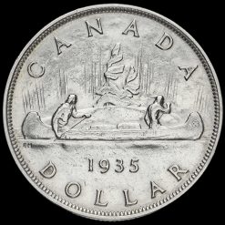 Canada 1935 George V Silver Dollar Reverse