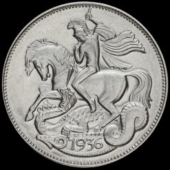 1936 Edward VIII Fantasy Pattern Proof Crown Reverse