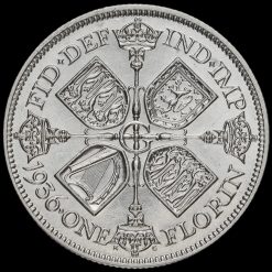 1936 George V Silver Florin Reverse