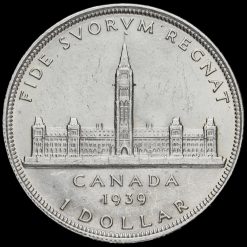 Canada 1939 George VI Silver Dollar Reverse