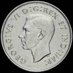 Canada 1944 George VI Silver 50 Cents Obverse