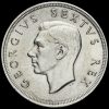 South Africa 1952 Silver 5 Shillings Coin Obverse