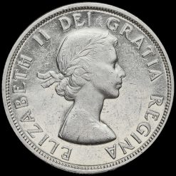 Canada 1963 Elizabeth II Silver Dollar Obverse
