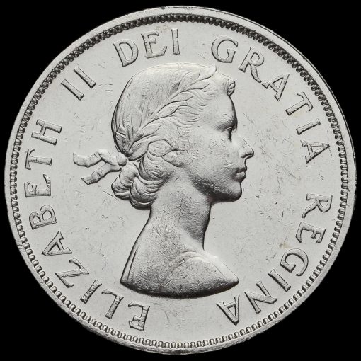 Canada 1963 Elizabeth II Silver Dollar Obverse