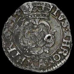 Charles I 1625-1649 Crowned Rose Halfgroat Reverse