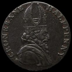 1789, Ireland, Wicklow, Cronebane, Halfpenny Conder Token Obverse