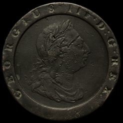 1797 George III Cartwheel Twopence Obverse