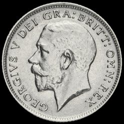 1919 George V Silver Sixpence Obverse