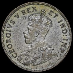 East Africa 1924 George V Shilling Obverse