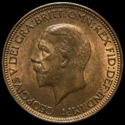 1930 George V Halfpenny Obverse