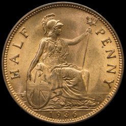 1936 George V Halfpenny Reverse
