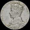 1937 King George VI and Queen Elizabeth Silver Coronation Medal Obverse