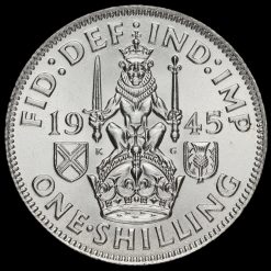 1945 George VI Silver Scottish Shilling Reverse